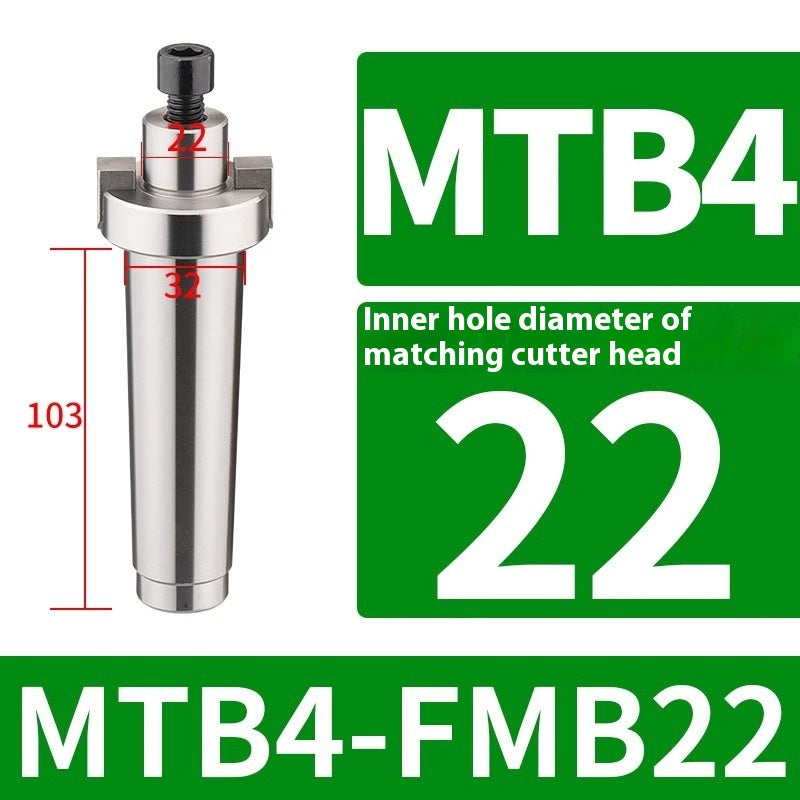 2092-Machine tool accessories Milling machine accessories Milling cutter head shank Morse 3 boom NT spindle taper MT3-22/27 Shandong Denso Pricision Tools Co.,Ltd.